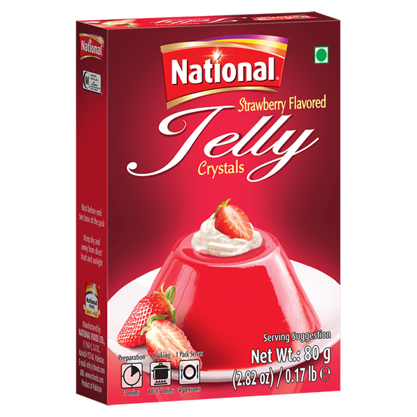 Jelly Crystals Strawberry 90g