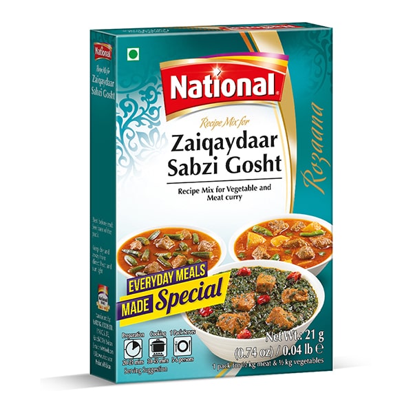 Zaiqaydar Sabzi Gosht